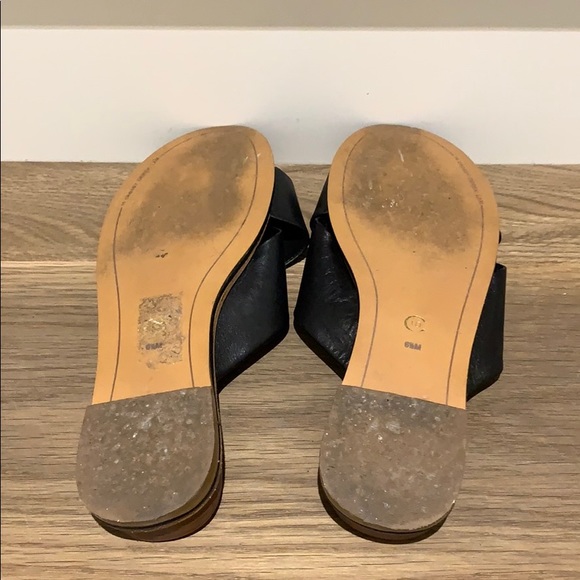 Derek Lam summer leather cross over sandals - Picture 5 of 6